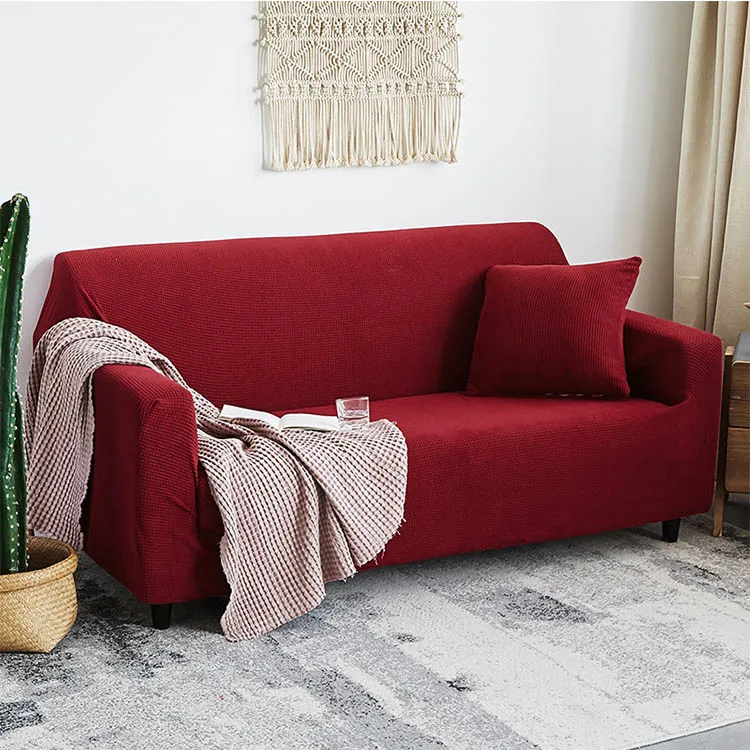 Stretch Combination L Shaped Big Sofa Covers Set