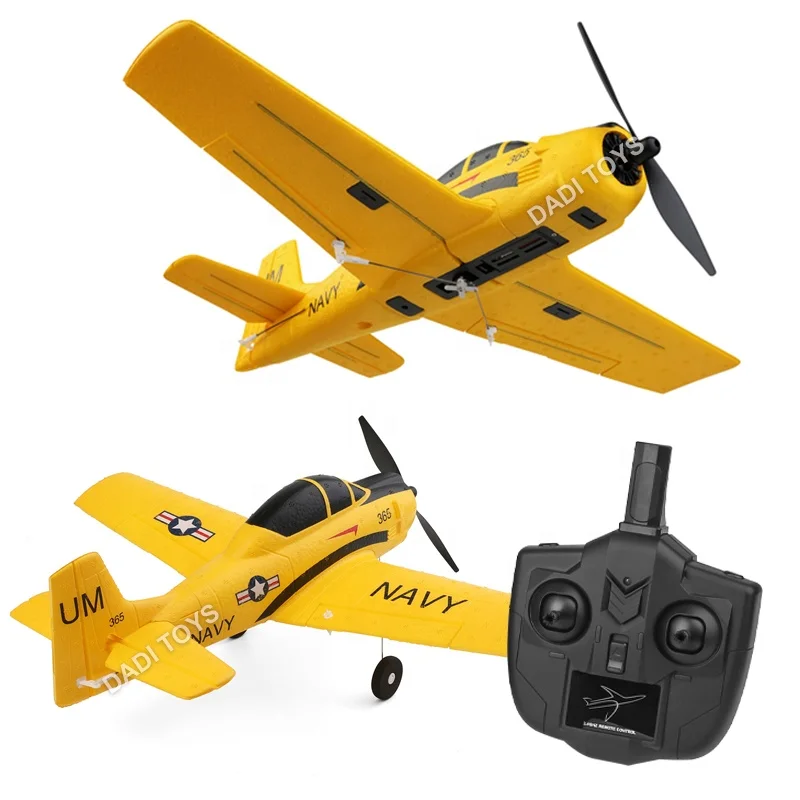 Interesting 4 Channels High Simulation Remote Control Airplane Toy For Kids