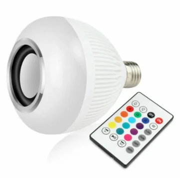 12W Music Smart Bulb E27 Blue-tooth Bulb Light Music Playing Dimmable Speaker Led Bulb with Remote Control