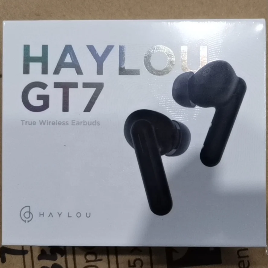 Haylou GT7 BT5.2 наушники низкой задержкой Игровые AAC Hi-Fi стерео Бас AI вызов подавление шума Беспроводная гарнитура