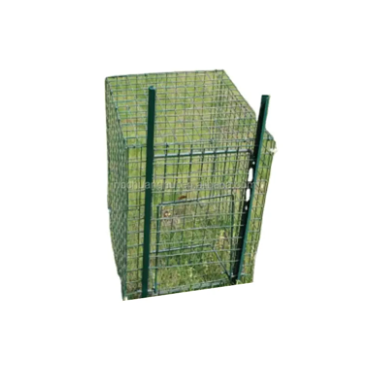 Hot Sale Arsen Magpie Trap Folding Galvanised Steel Pest Bird Cage Trap