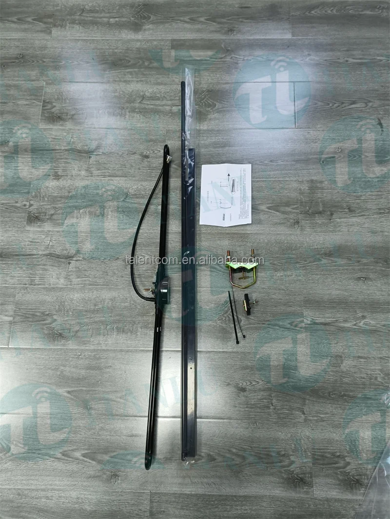 10 Elements Outdoor Yagi Antenna 9dBi VHF 136 - 174 MHz Yagi Directional Yagi Base Antenna for GMRS Amateur Radio Satellite