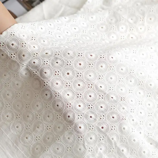 Лидер продаж, прочная кружевная ткань, тюль, белый гипюр, кружевная ткань, африканский 100% полиэстер, одежда, сетка, кружевная ткань