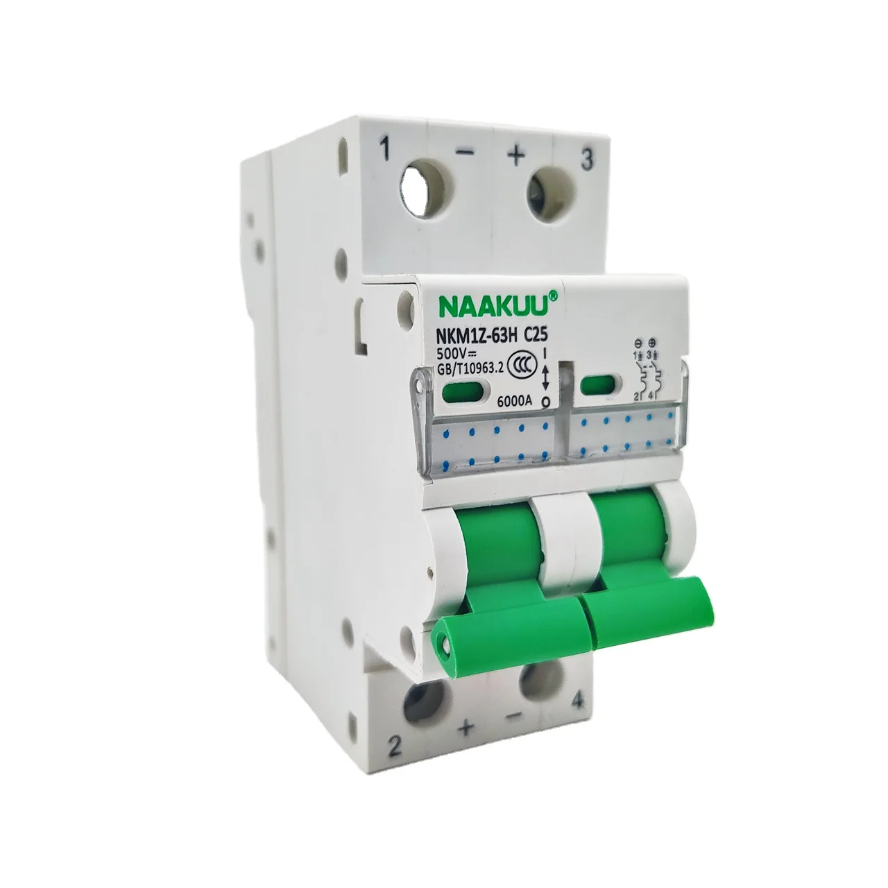 NPM1Z-63H Neider 1A ~ 63A 250V/500V/750V/1000V 1P DC MCB автоматический выключатель