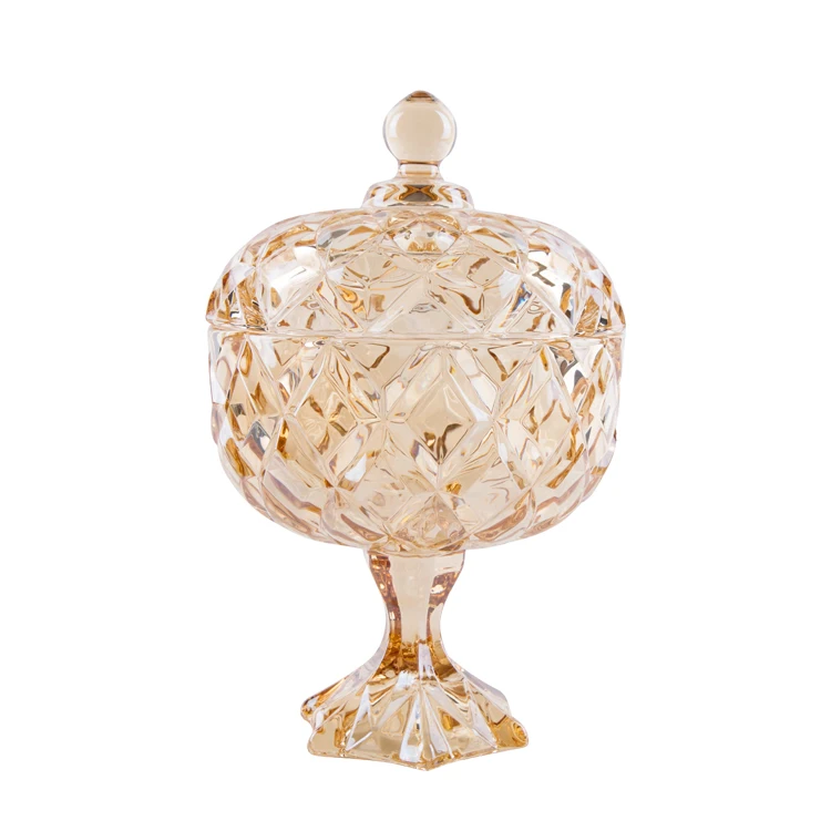 
European carved glass candy Cup series manufacturer 