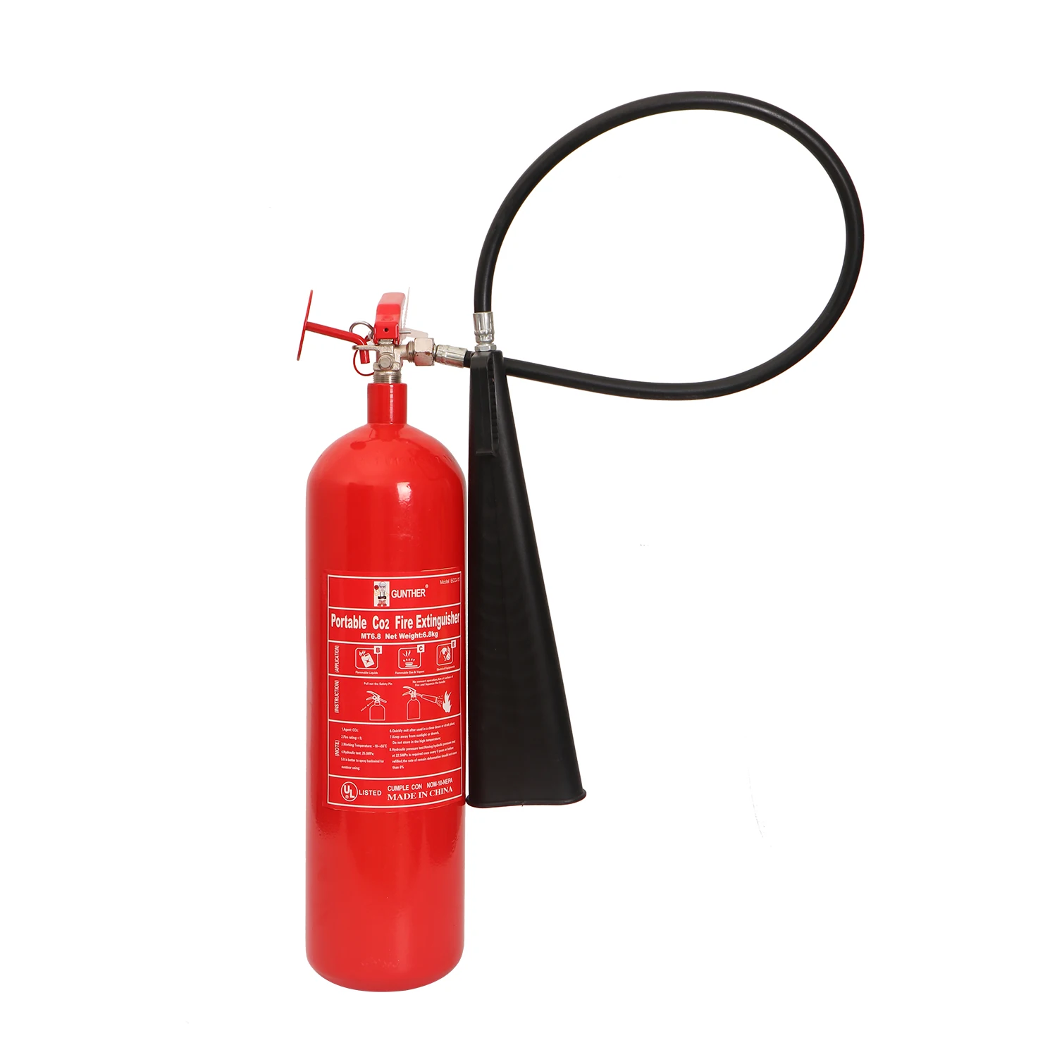 High quality Emty cylinder empty tank 15 lbs co2 fire extinguishers
