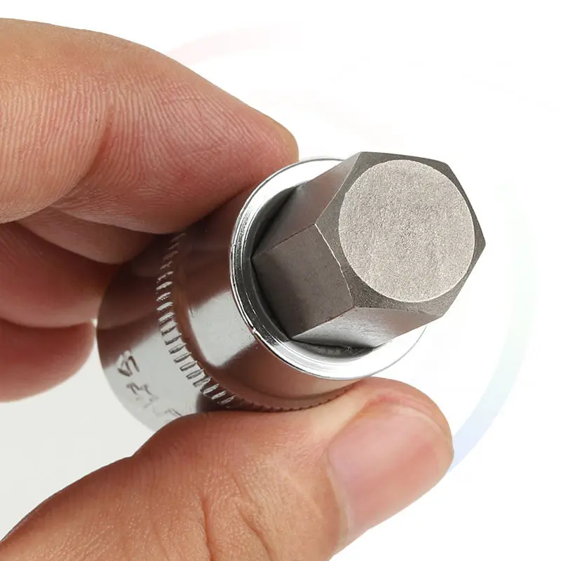 32 Pcs TORX STAR SOCKET BIT SET 1/2 Drive Extra Long and Short Wrench Sockets Kit Screwdriver Bit Set