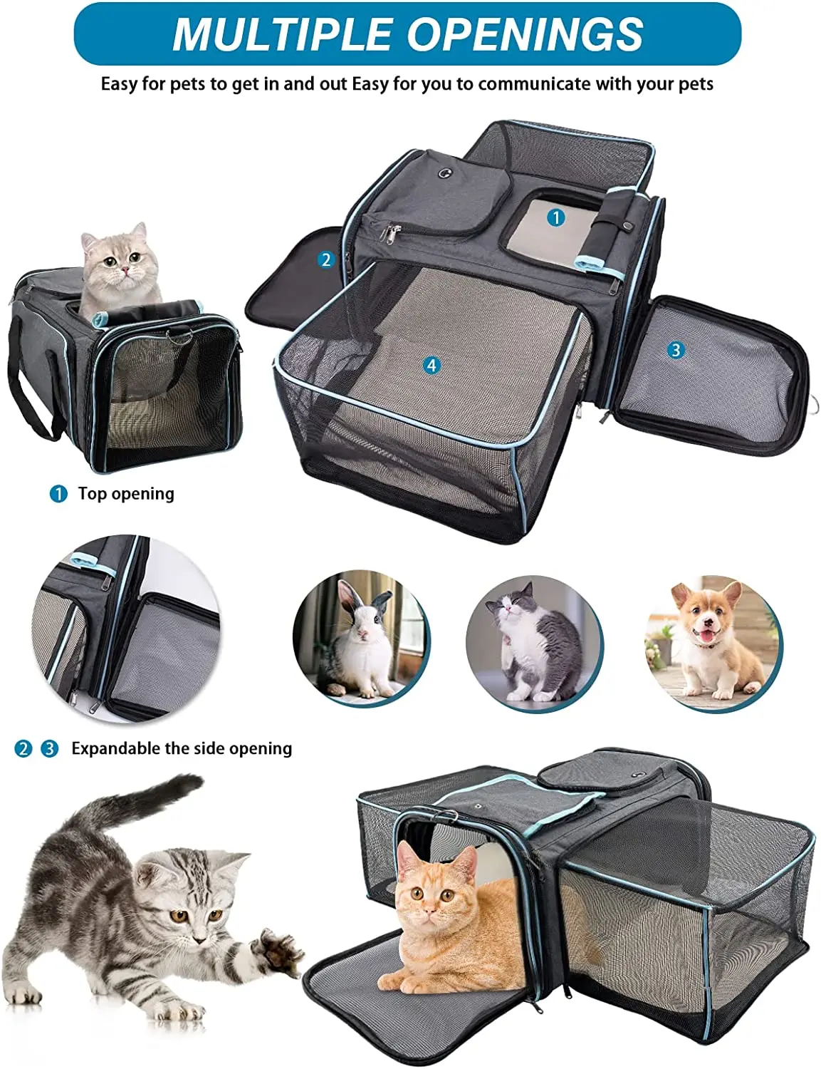 JW PET rolling travel airline approved dog carrier,pet carrier with wheels,rolling pet carrier  outdoor