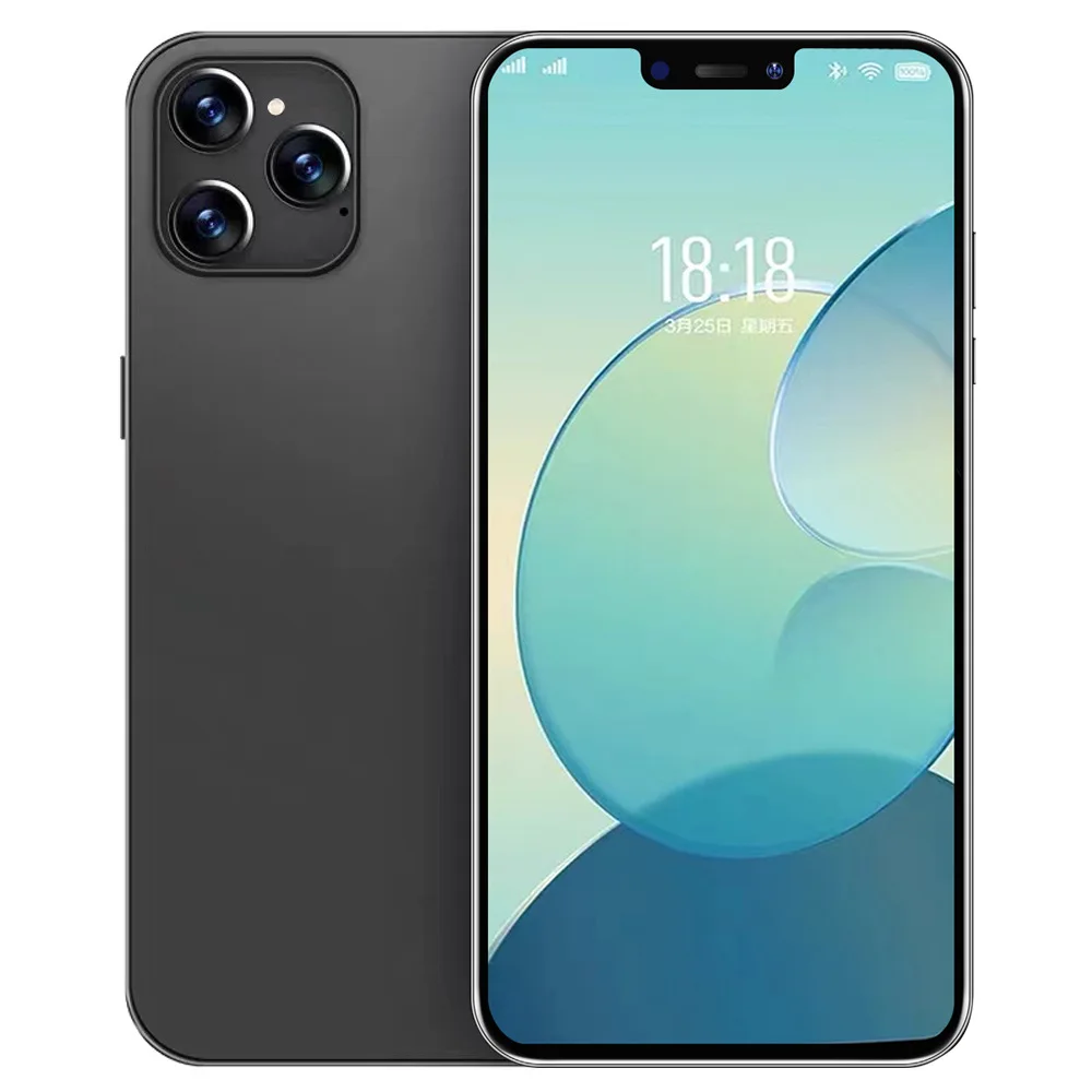 i15 Pro Max 6.7inch Android 13 Smartphone Unlocked 108MP Rear Camera Smart Features English & Spanish Operating Languages