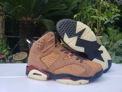 2022 New J 6 Retro Denim Air Cushion Sports Sneakers Low GG Sun Blush Anti-skid Couple Breathable Basket Boots