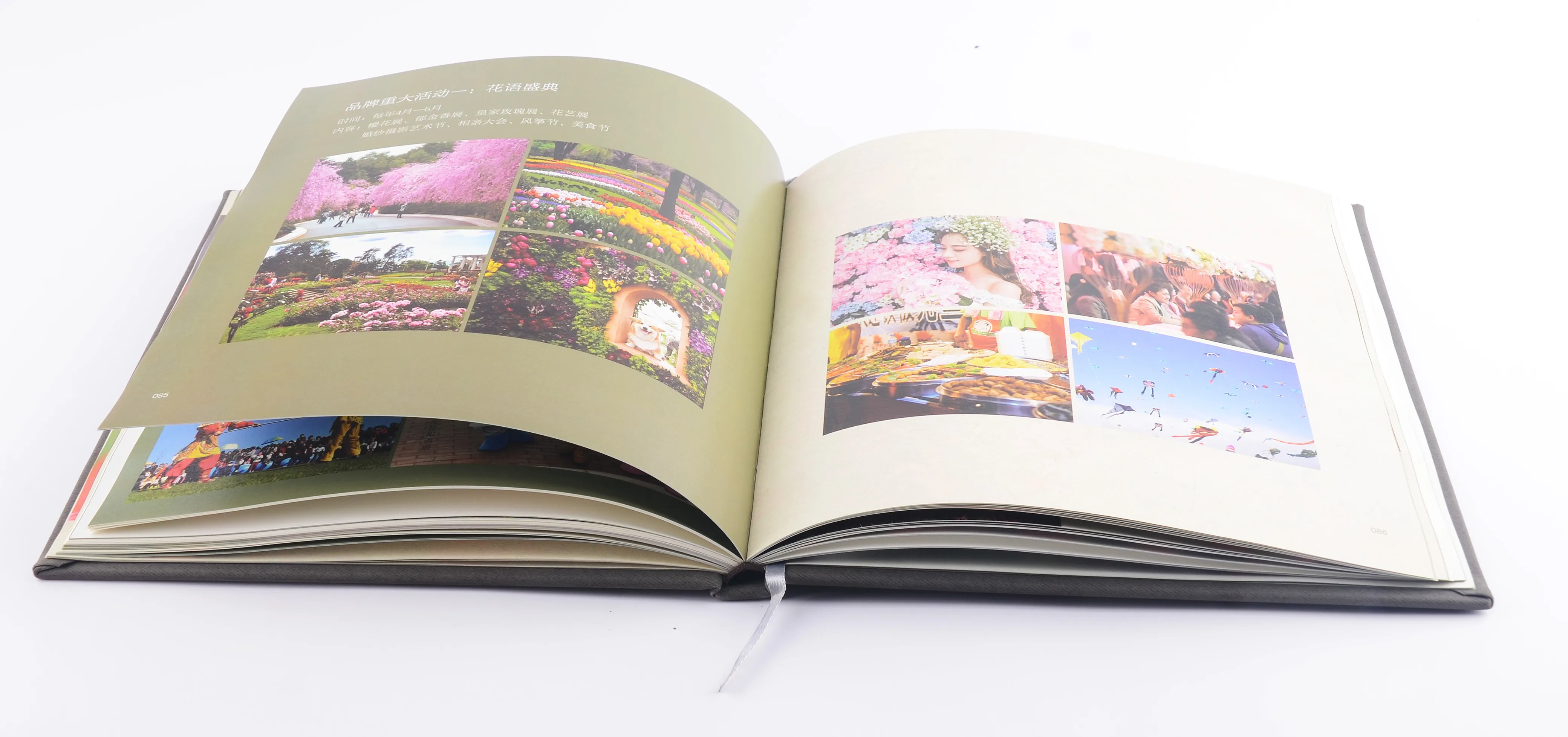 Special Hot Selling Coloring Book Printing Service Threading Hardcover Album