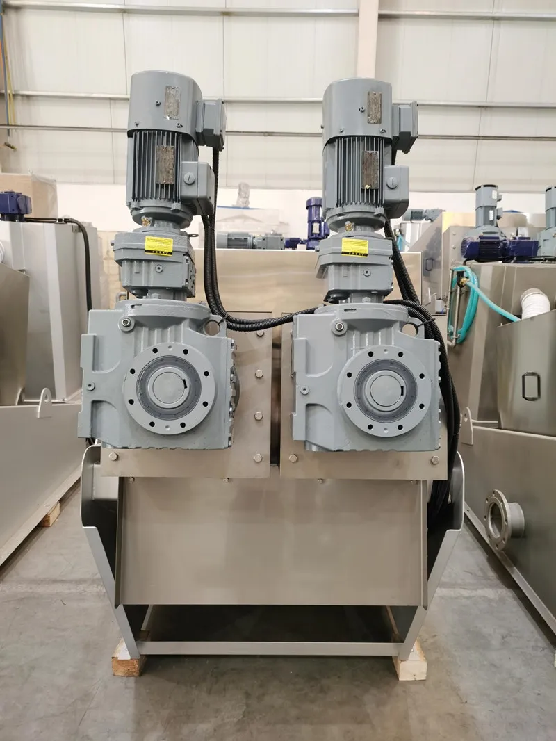 Screw Type Sludge Dewatering Machine Dewater Machine For Sewage Treatment