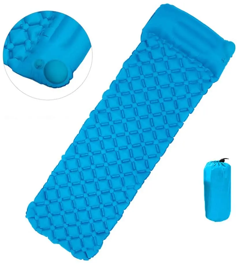 Factory price Air Pump Foldable Insulated Sleeping Pad