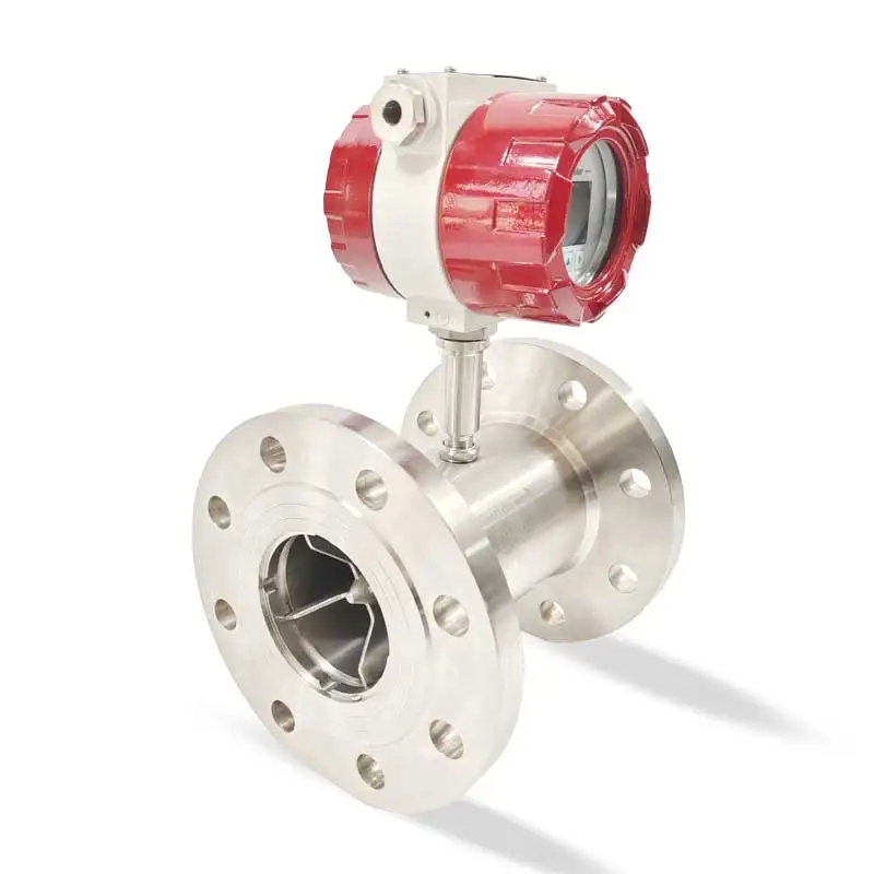 24vdc power 0.2% accuracy ethanol liquid flow meter 1.5 inch turbine water flowmeter