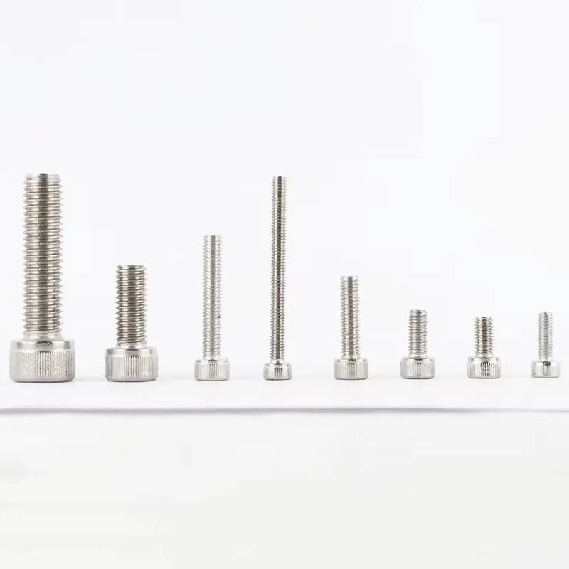 M3 70mm 60mm 50mm Long Partial Thread Hex Socket Head Machine Bolt Black Cap Screws