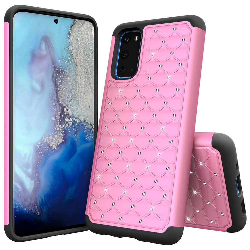 Лидер продаж 2021, Женский чехол для телефона для Samsung S20, s21 Plus, чехол для мобильного телефона из ТПУ и поликарбоната 2 в 1, чехол для Samsung S20, 21, Ultra