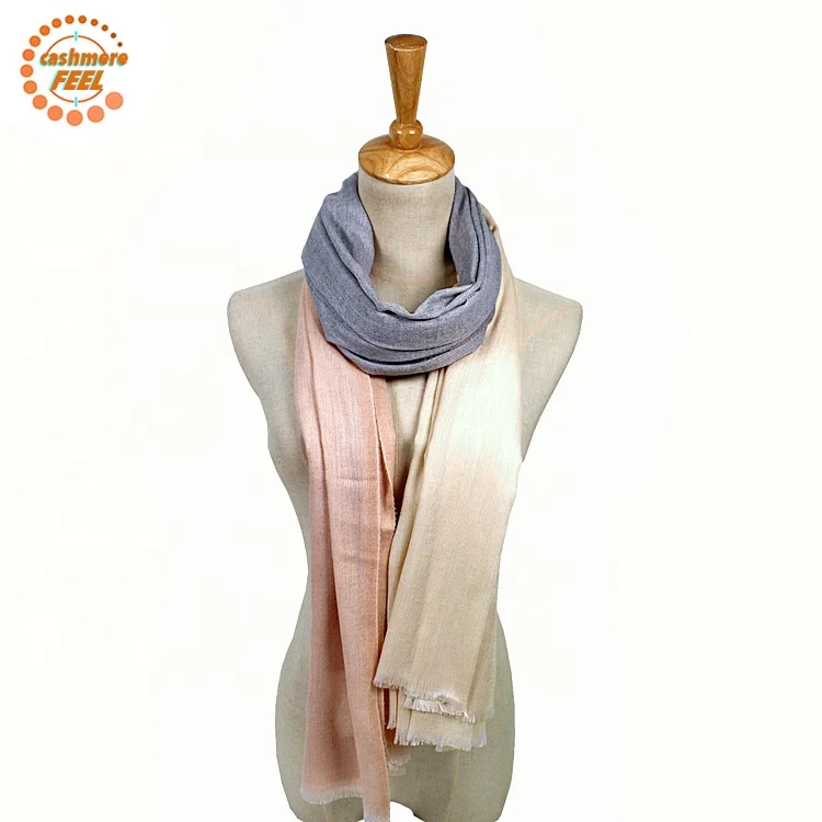 Pashmina Feeling Rayon Polyester Cashmere Scarves Women Premium Linen 100% Soft Jersey Coton Cotton Hijab