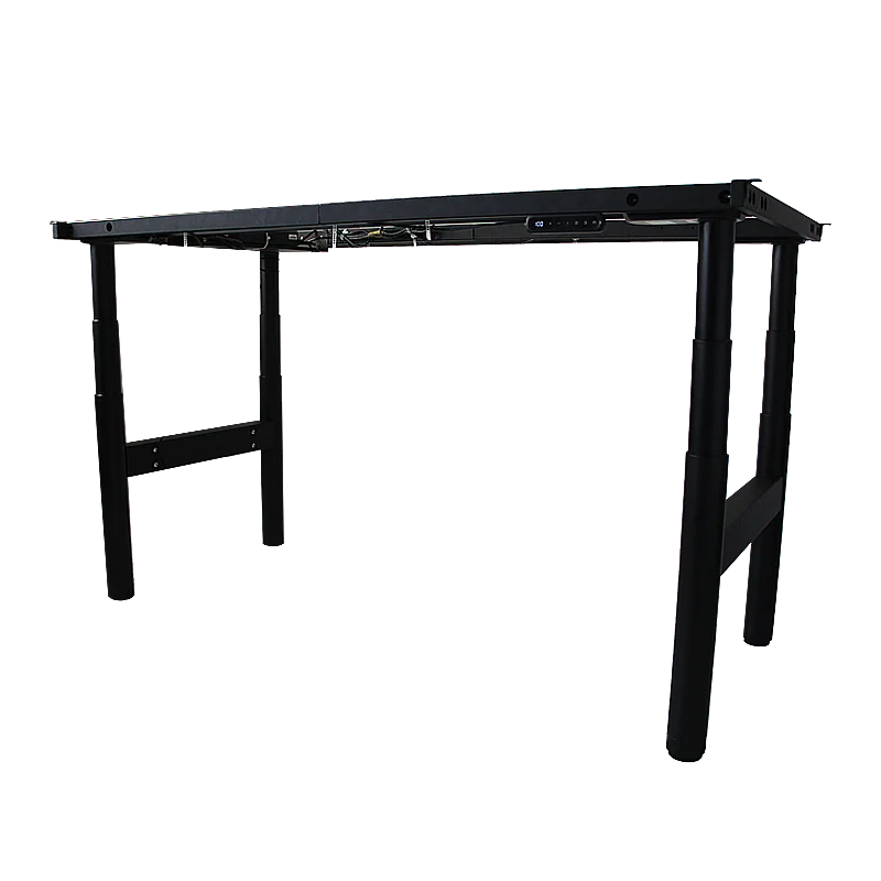 Electric Sit To Stand Office Desk Gaming Ergonomic Metal Steady Living Room Meeting With 4 Legs Computer Adjustable Height Table