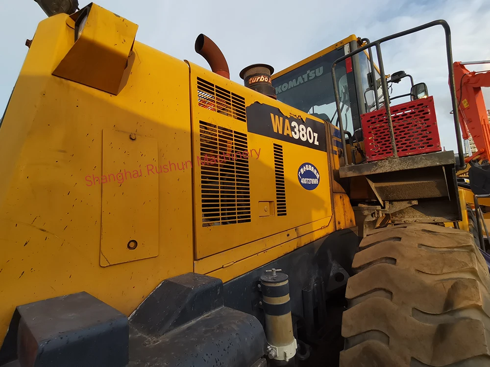 Low Price High Quality Original Komatsu WA380Z 3-5 Ton Used Komatsu Loader Wheel Loader