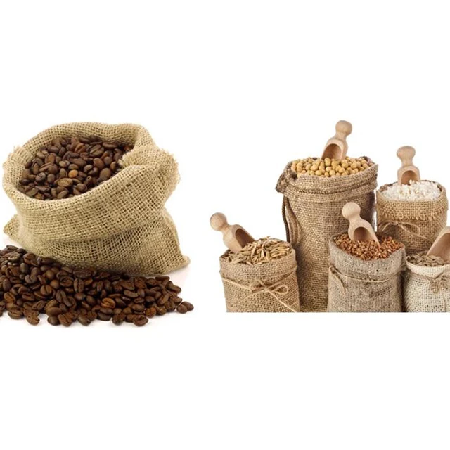 Arabica Green Coffee Beans Burlap Sack Organic Jute Coffee Sacks Jute Bags For Coffee Beans