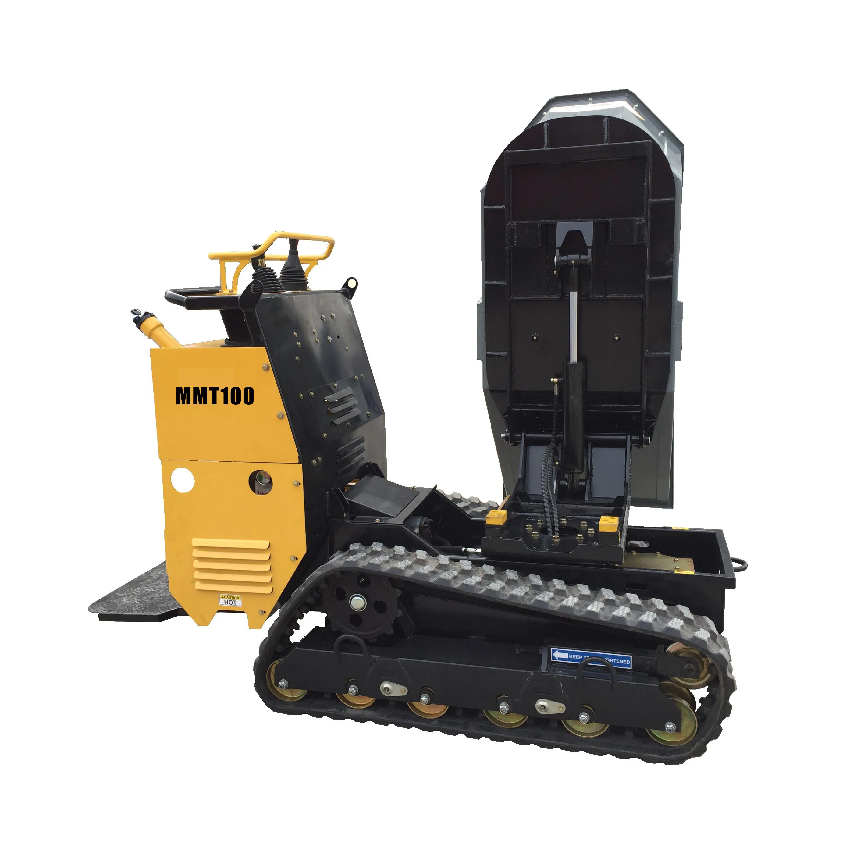 2024 New Design Rotary Bucket Hydraulic Dumper with EPA engine