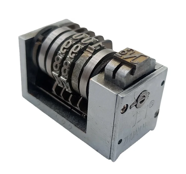 2021 hot sale high quanty letterpress Numbering machine plunger type numbering machine for printing
