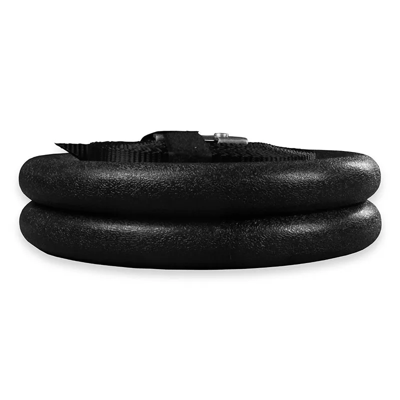 ABS Gymnastic Rings GYM Ring with nylon straps Fitness Training