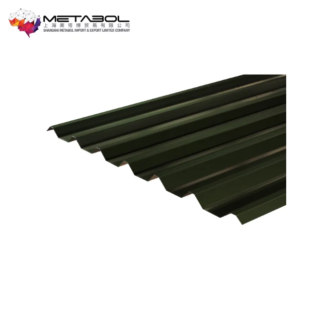 Calamina de Galvalume  Prepintado Trapezoidal  0.14 - 0.85 mm * 600-1250 mm * (su requerimiento)  SGCC PPGI PPGL steel sheets