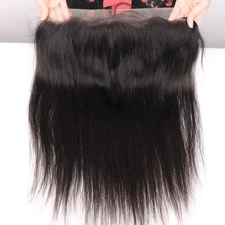 illusion thin transparent lace frontal 16inch peruvian hair film lace frontal pre plucked hairline lace frontal transparent