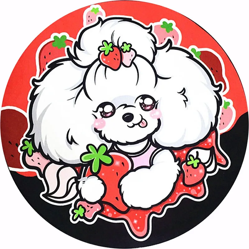 Hot Sale New 26 Cartoon Pattern Soft Comfortable Durable Plus Velvet Non-slip Wear Resistant Bite Resistant Washable Pet Dog Mat