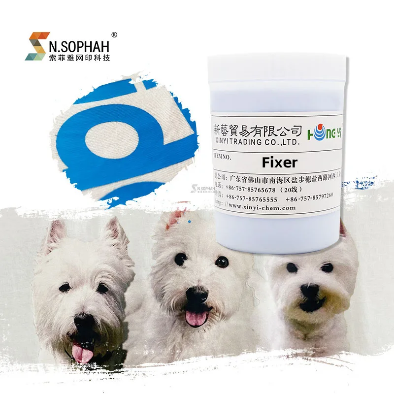 High Quality Wholesale Cross-linking Adhesive Water Based Screen Printing Fixer