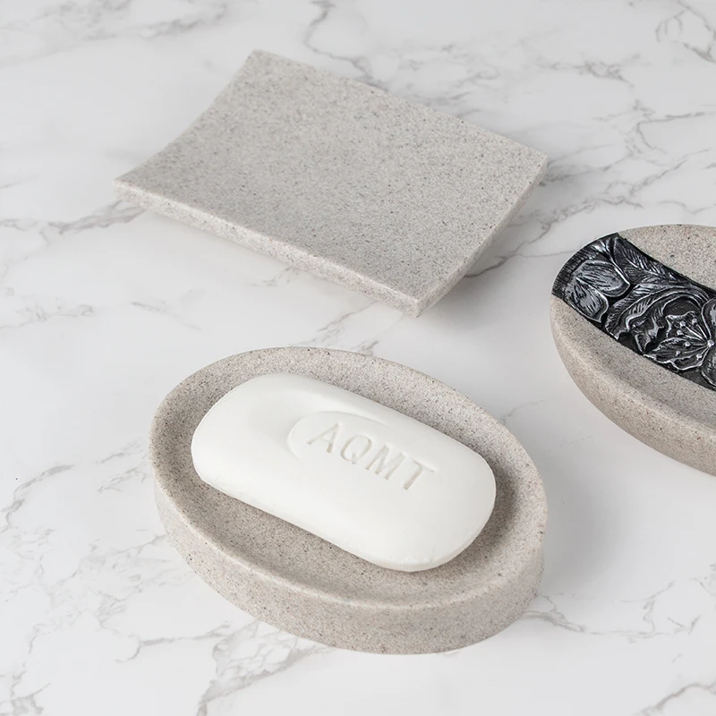 Soap Containers Polishing Soap Rack Shiny Bath Tray Soap Bar Containers