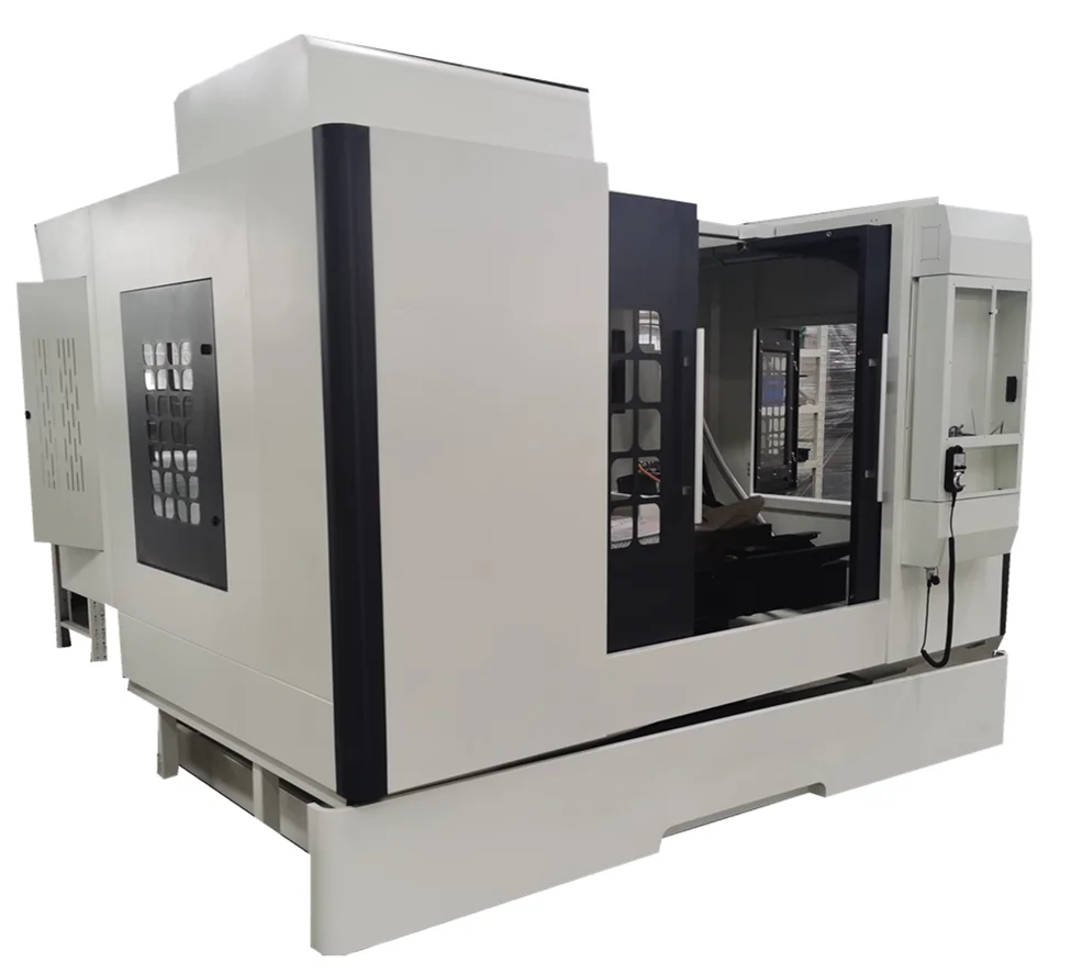 Mature After-sales Service Turntable Tool Changer VMC966 Metal Milling 3 Axis CNC Benchtop Double Column Machining Center