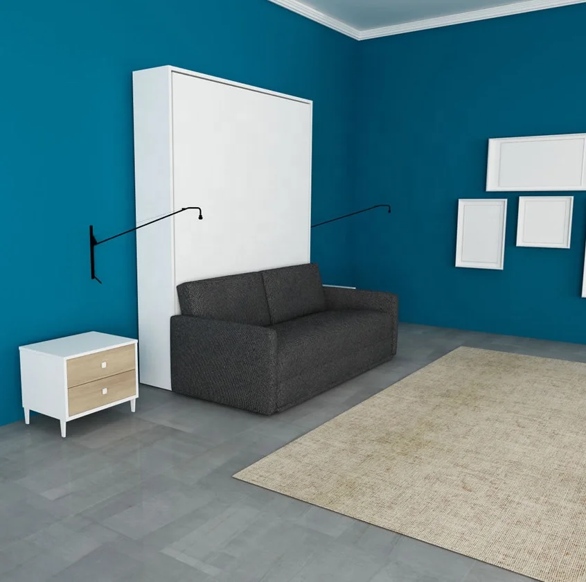 Home Furniture Gerenal Use Hidden Wall Bed Murphy Style for
