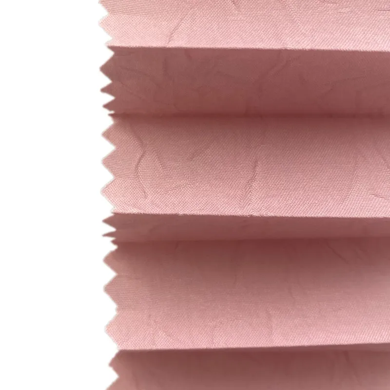 Thermostability Microfiber Polyester Crumple Starched Pleated Fabric for Wedding Suits Microfiber Cloth Wrinkles