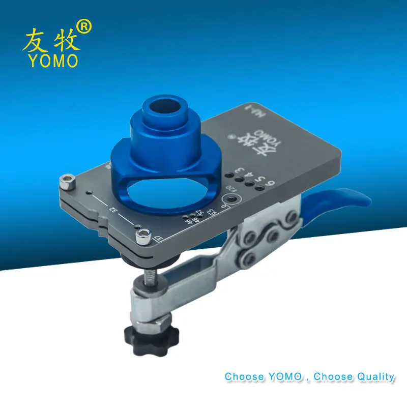 Carpentry Tool Hole Drilling Guide Locator Hinge Installation Jig Woodworking 35mm Hinge Boring Jig Concealed Hinge Jig
