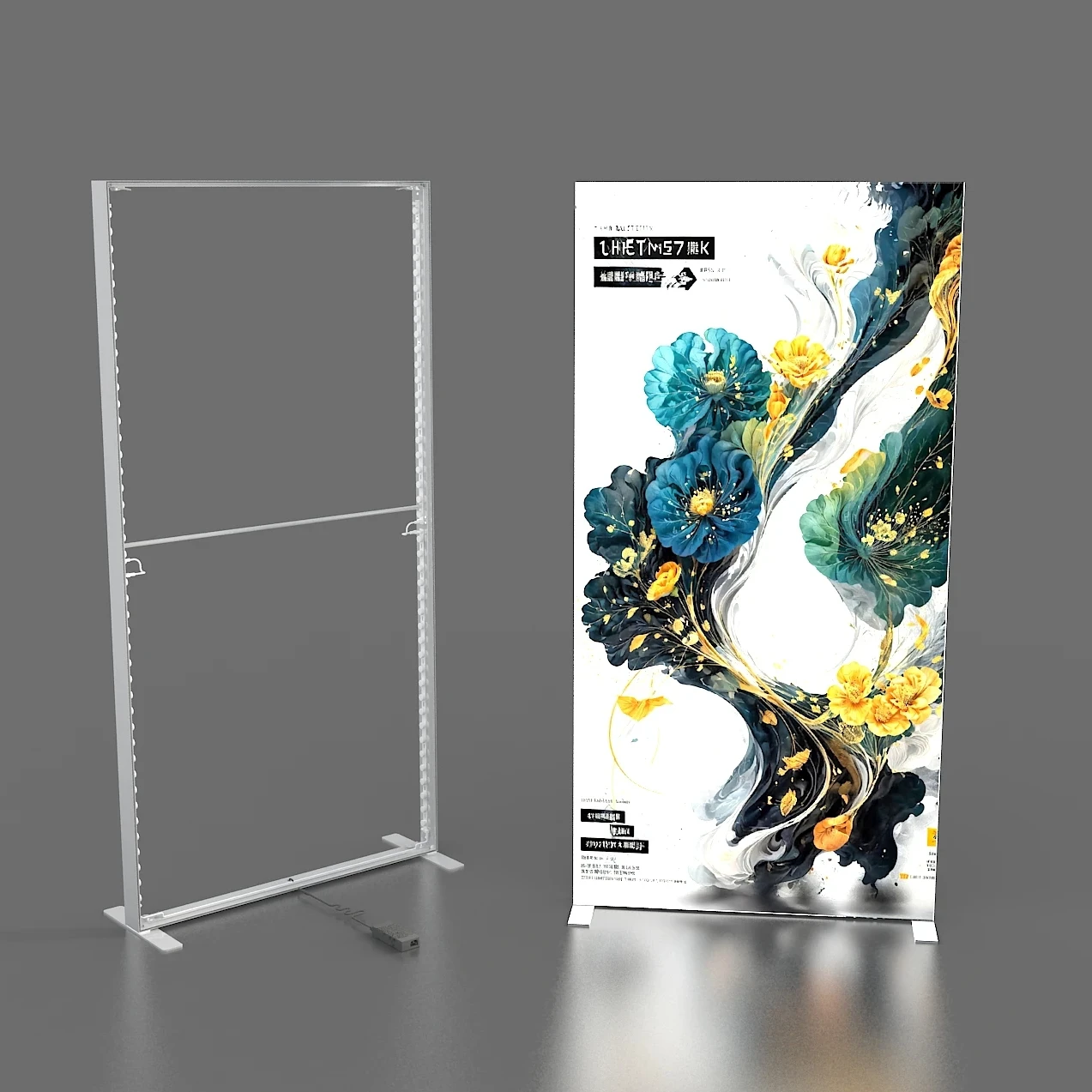 A-NEW Backdrop Backlit advertising display  Seg Fabric led  Lighting Boxes For Advertising Promotional Seg Fabric Collapsible Li