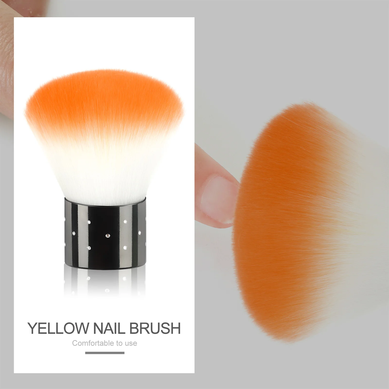 OEM ODM Plastic Bristle Nail Dust Brush for Professional Nail Art DIY Finger Beauty Makeup Nrush Hot Selling High Quality