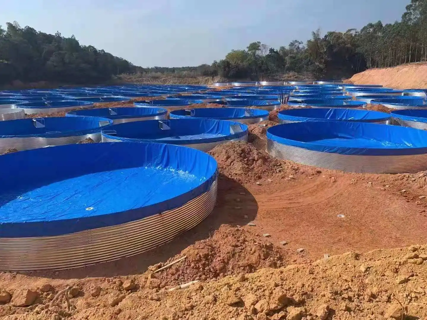 black plastic virgin material fish farming aquaculture  pond 0.3mm 2.5mm geomembrane price