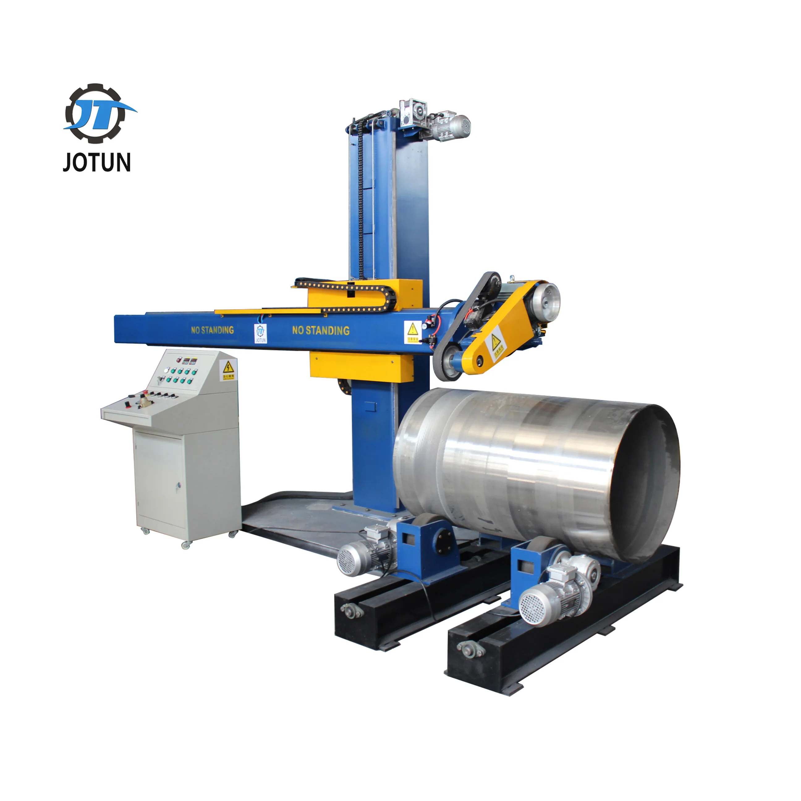 China Automatic Stainless-Steel AISI 304L and AISI 316L Silo Storage Tank Polishing Machine