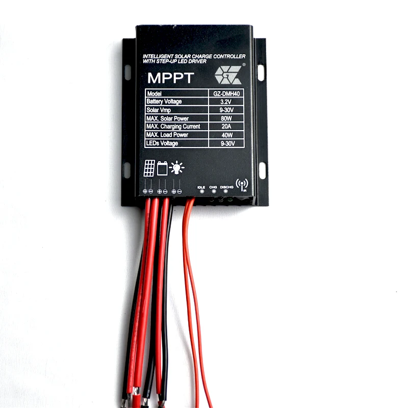 PWM DPH40A 20A 3 2 В контроллер солнечного заряда для 30 Вт света