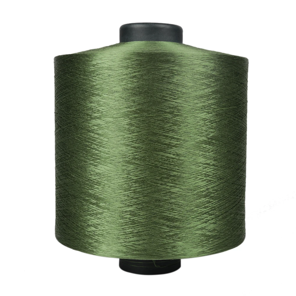 SD 150d / 48f Nim оригинальная белая 100% полиэфирная пряжа DTY 150D 144F для плетения