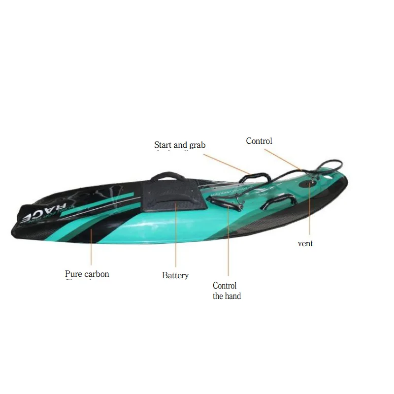 GREAT FAST watersport wakeboard gasoline hydrofoil Surf Carbon Fiber Ski Jet Board engine lithium battery electric surfboard