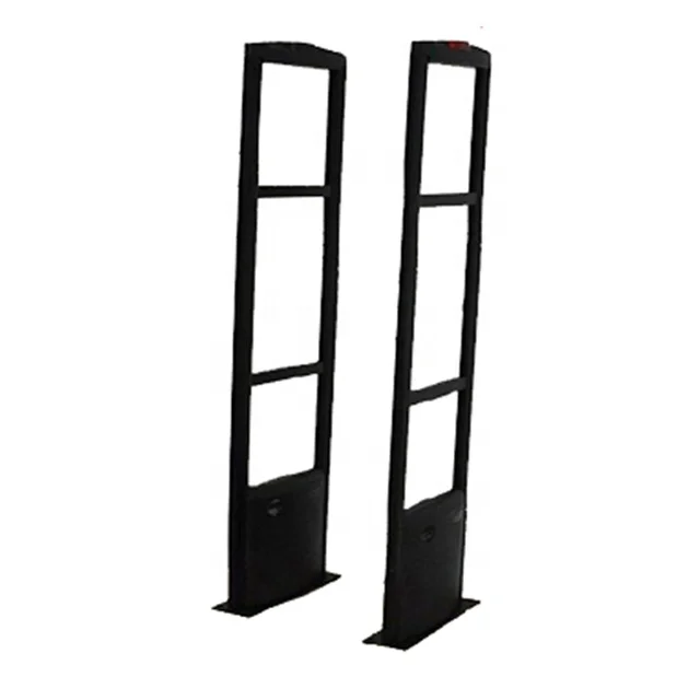 Cheap price department store jewelry shop clothing store eas anti-theft system security gate black model