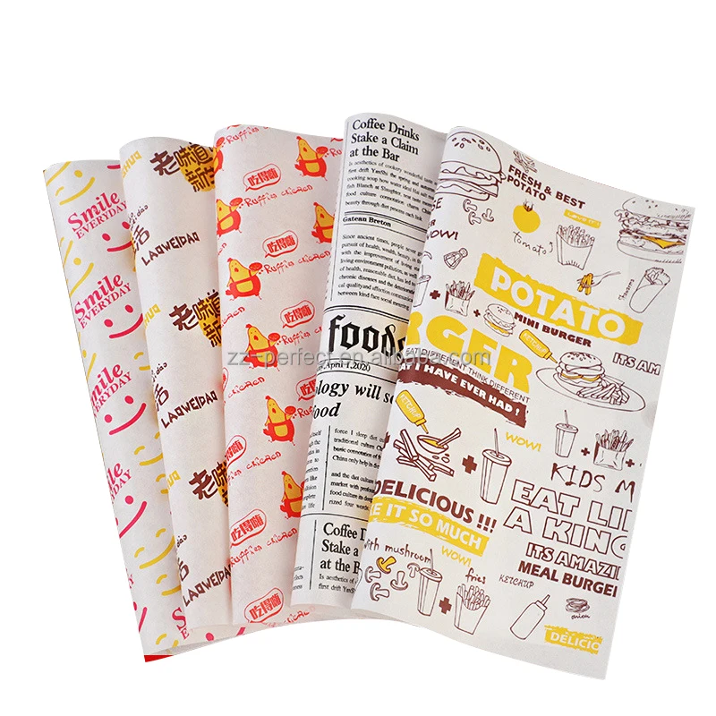 wholesale eco friendly food sandwich wax 46 36 wholesale newspaper burger wrapping paper