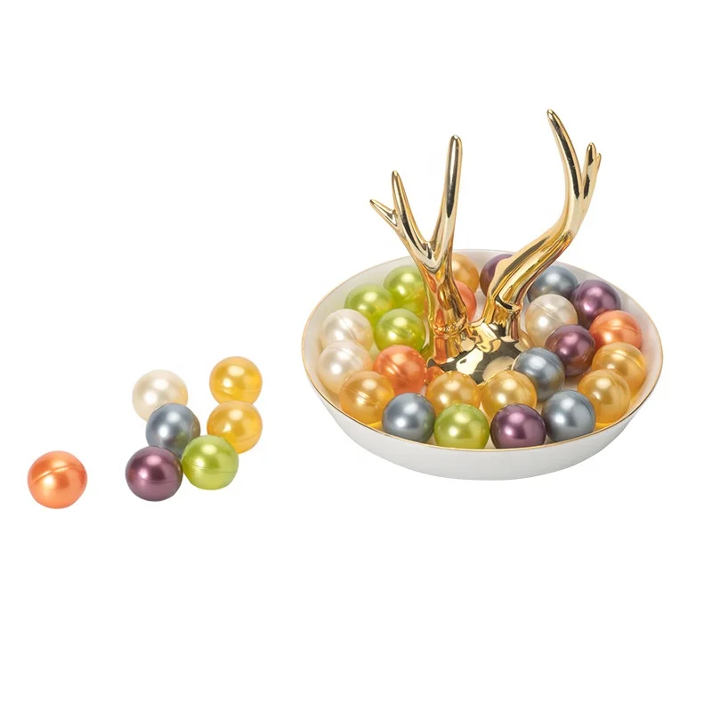 Collagen SPA oil 2CM round bath oil beads bath beads capsule oil for bath