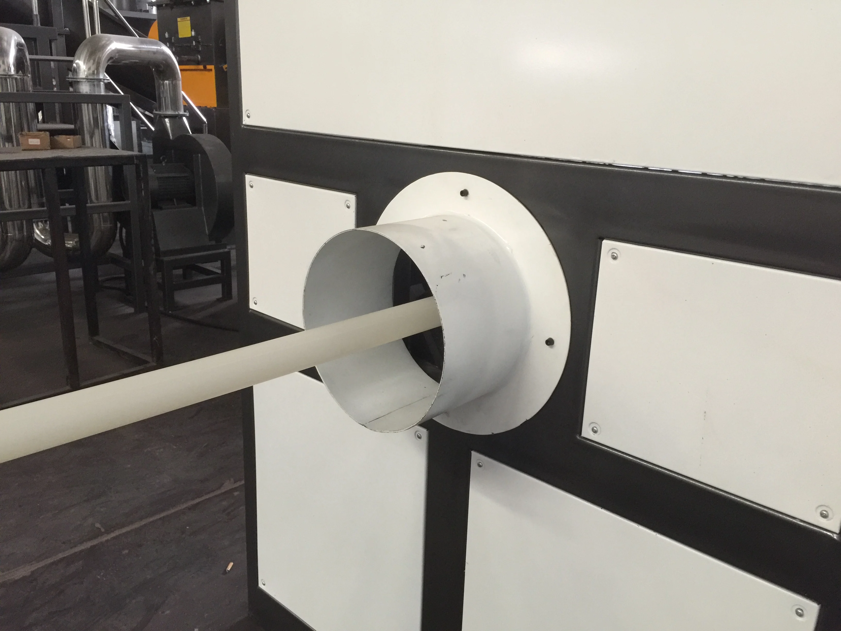 Fosita  Plastic 40-160mm HDPE  PE PIPE Extruder Screw Extrusion Making Machine