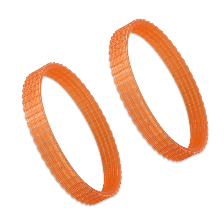 WISDOM Toothed Leather Belt Orange Planer Belt F20A Carpenter Wood Electric Planer Belts