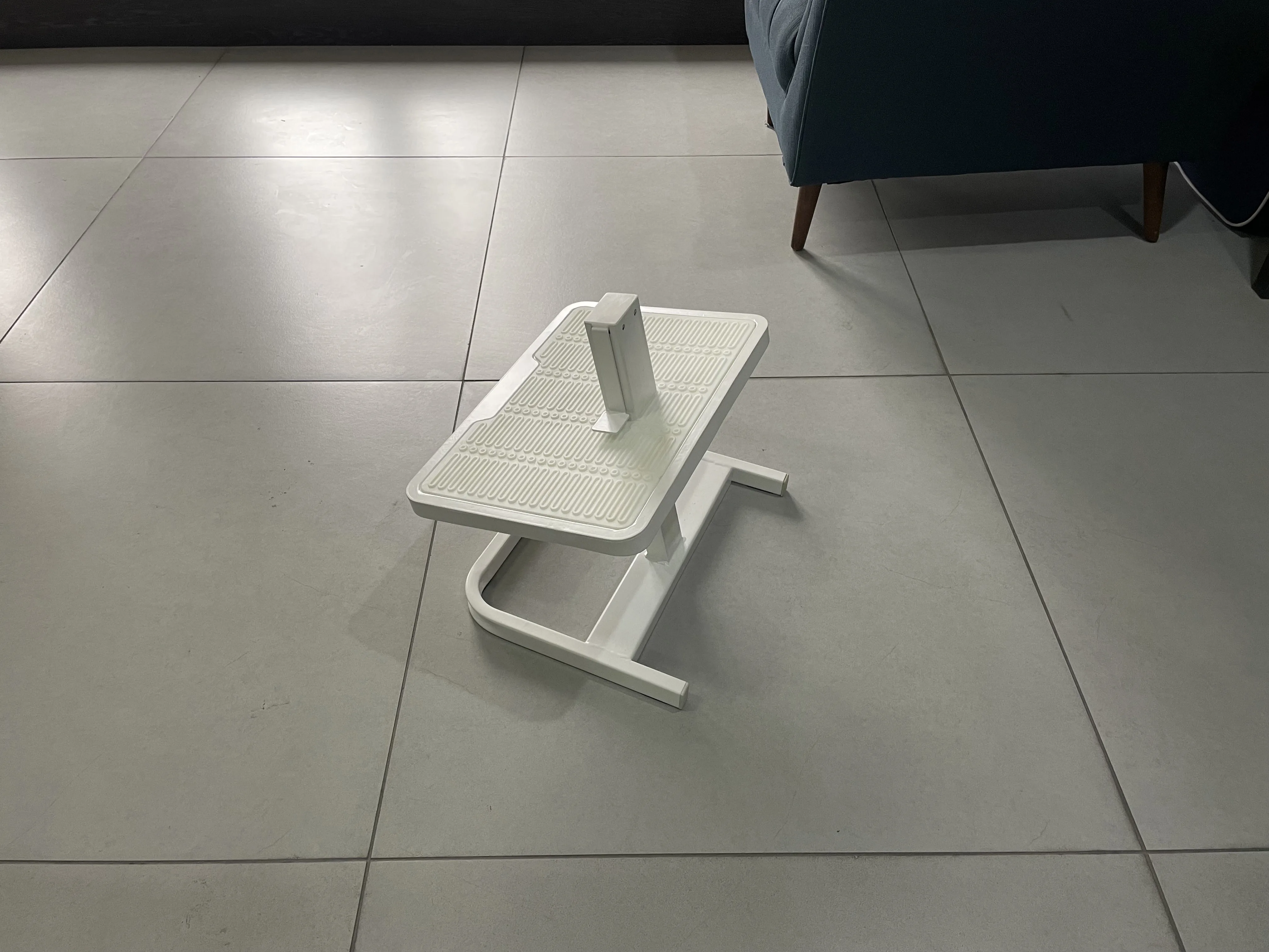 Foot Adjustable Height Footstool Office Under Desk Footrest