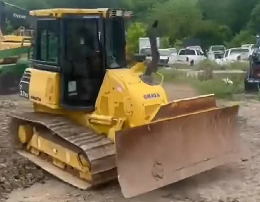 D37PX-24 Crawler Mini bulldozer Japan-Made Bulldozing  Machinery D37 Track moving type dozer for sale